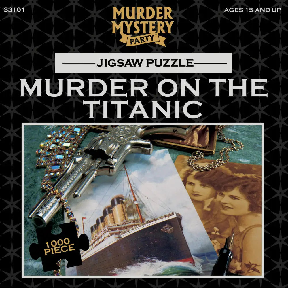 Murder Mystery Puzzles: Murder on the Titanic Puzzles University Games   