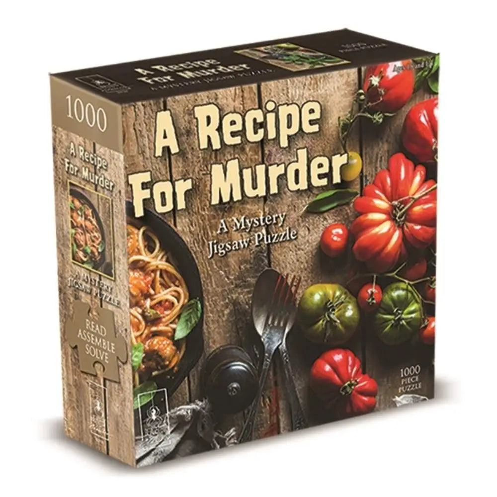 Murder Mystery Puzzles: Recipe for Murder Puzzles University Games   