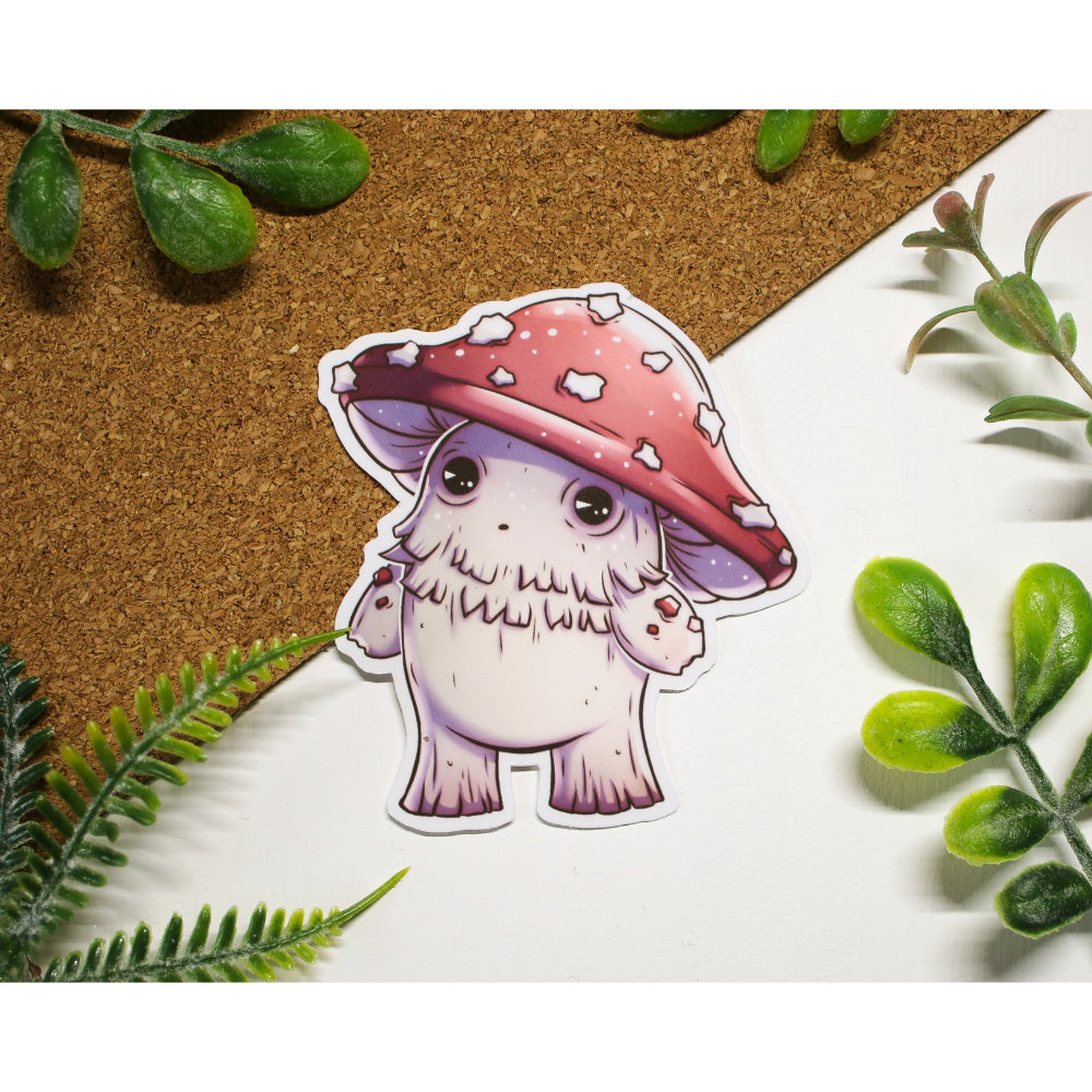 Mushroom Fairy Sticker - Gifts