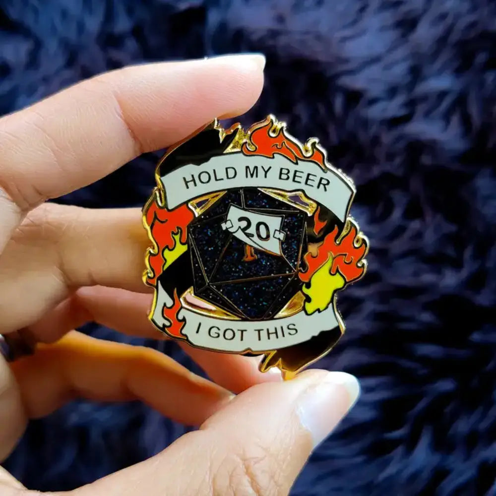 Natural 1 Hard Enamel Pin - Gifts