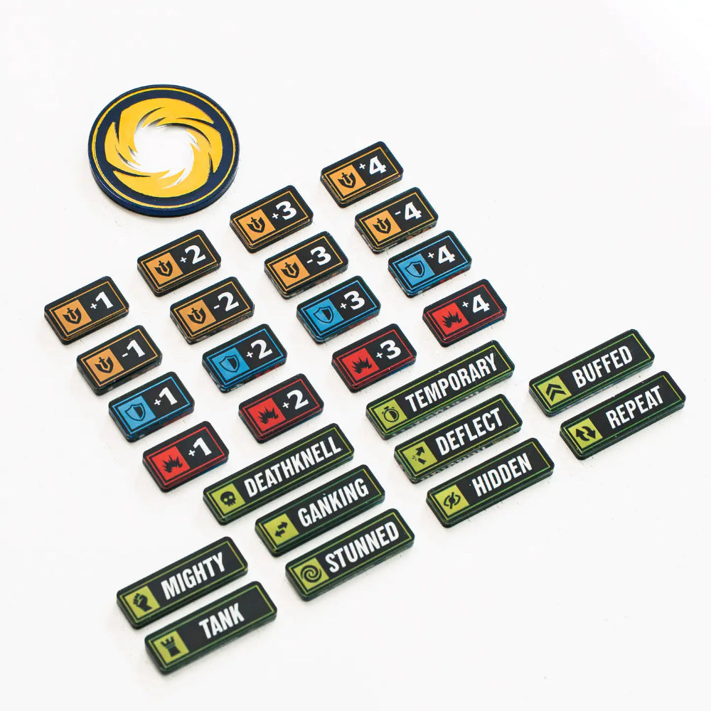 Naytendo Riftbound Acrylic Tokens - Card Games