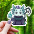Necromancer Axolotl Sticker - Gifts