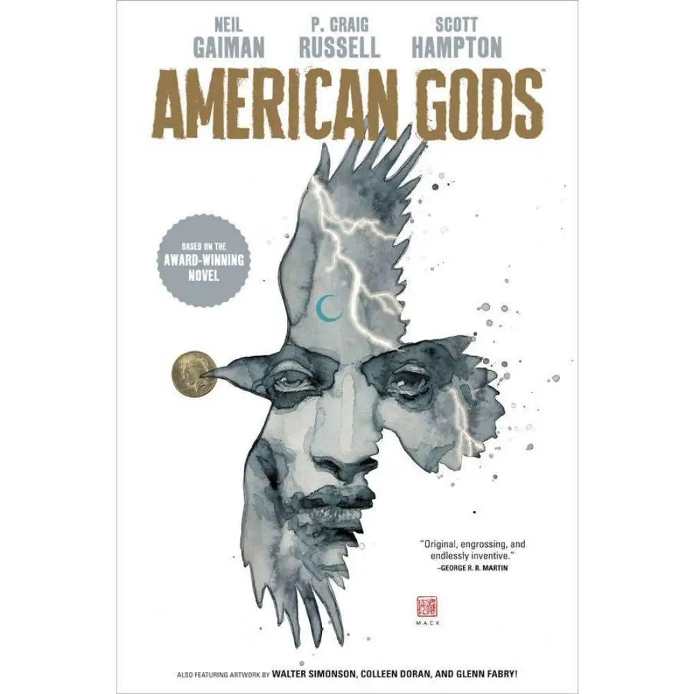 Neil Gaiman American Gods Volume 1 Shadows (Hardcover) Graphic Novels Penguin Random House   
