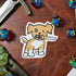 Ninja Dog Sticker - Toys & Gifts