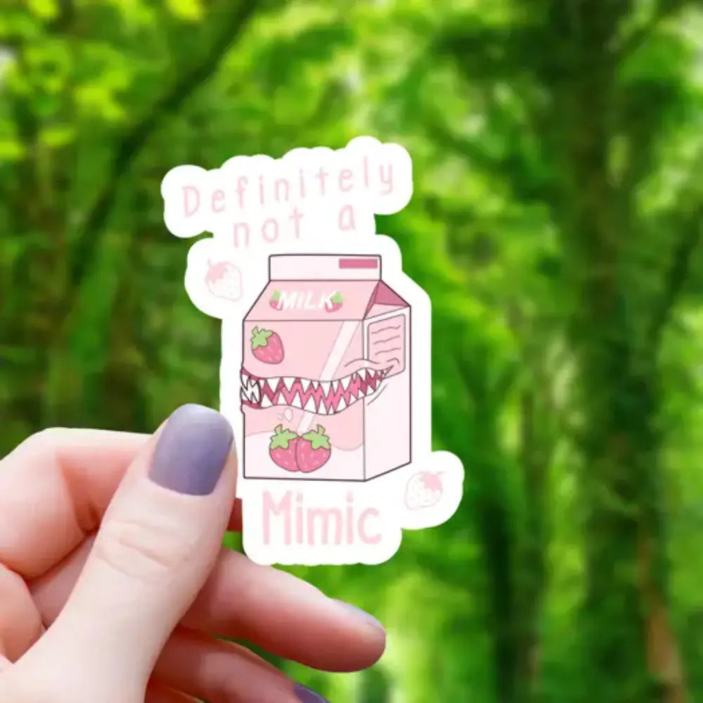 Not A Mimic Milk Sticker Toys & Gifts Mimic Gaming Co   