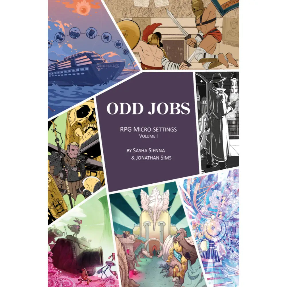 Odd Jobs Volume I: RPG Micro-Settings (Hardcover) Other RPGs & RPG Accessories IPR   