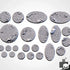 Ogre Forge Cracked Desert Round Base - Paint & Tools