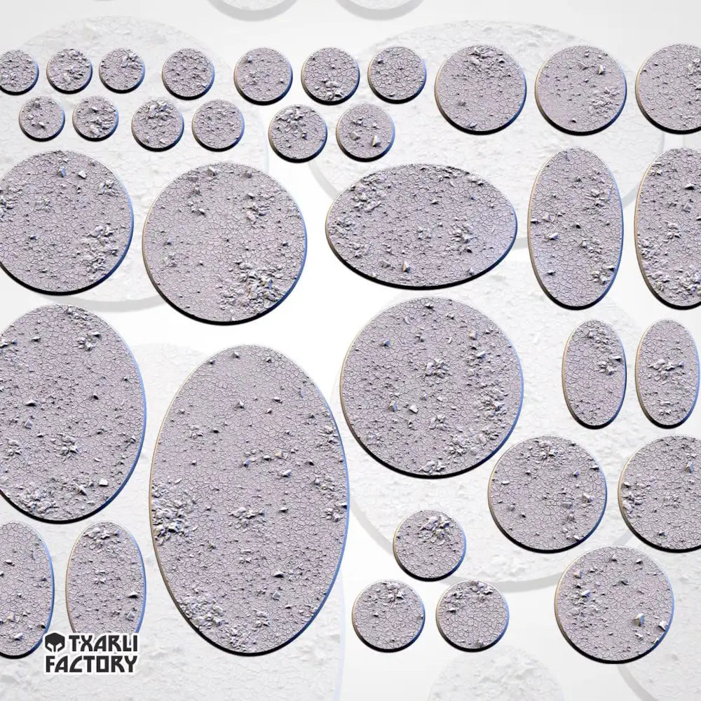 Ogre Forge Dry Ground Round Base - Paint & Tools