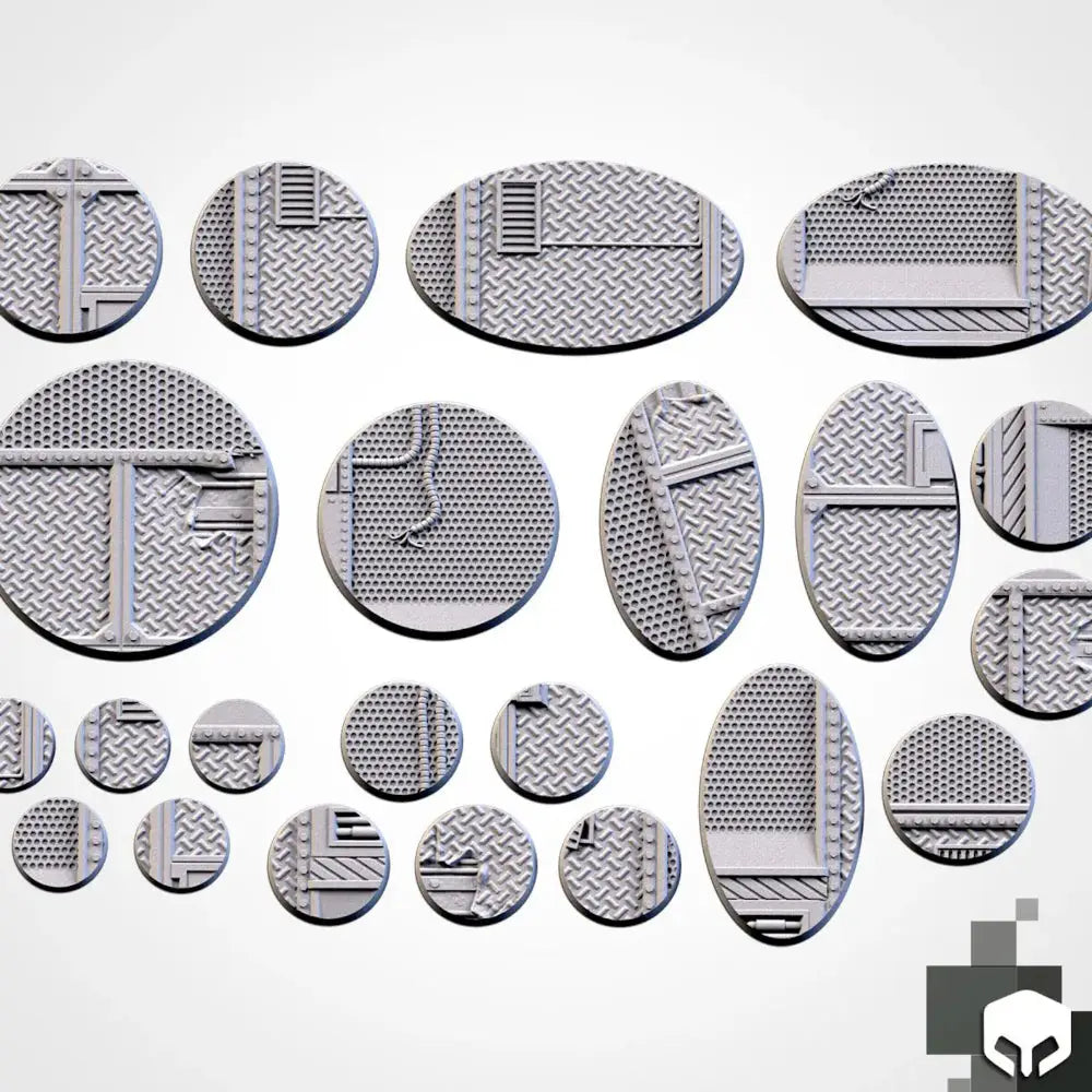 Ogre Forge Factory Round Base - Paint & Tools