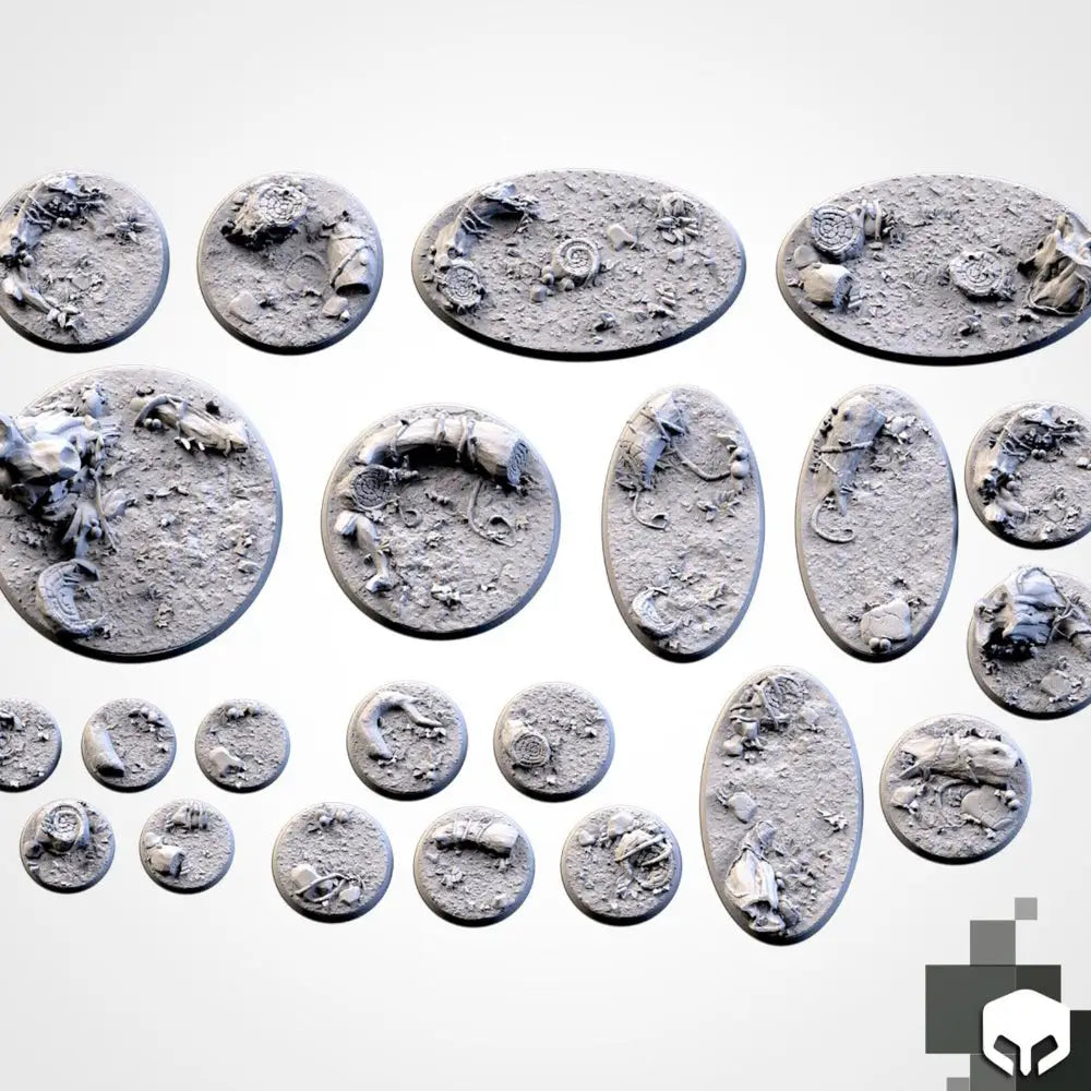 Ogre Forge Forest Round Base - Paint & Tools