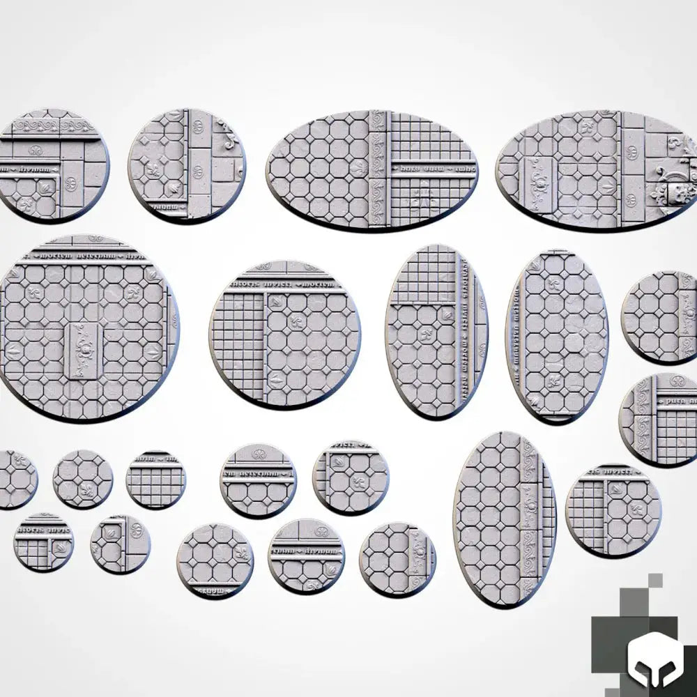 Ogre Forge Royal Palace Round Base - Paint & Tools