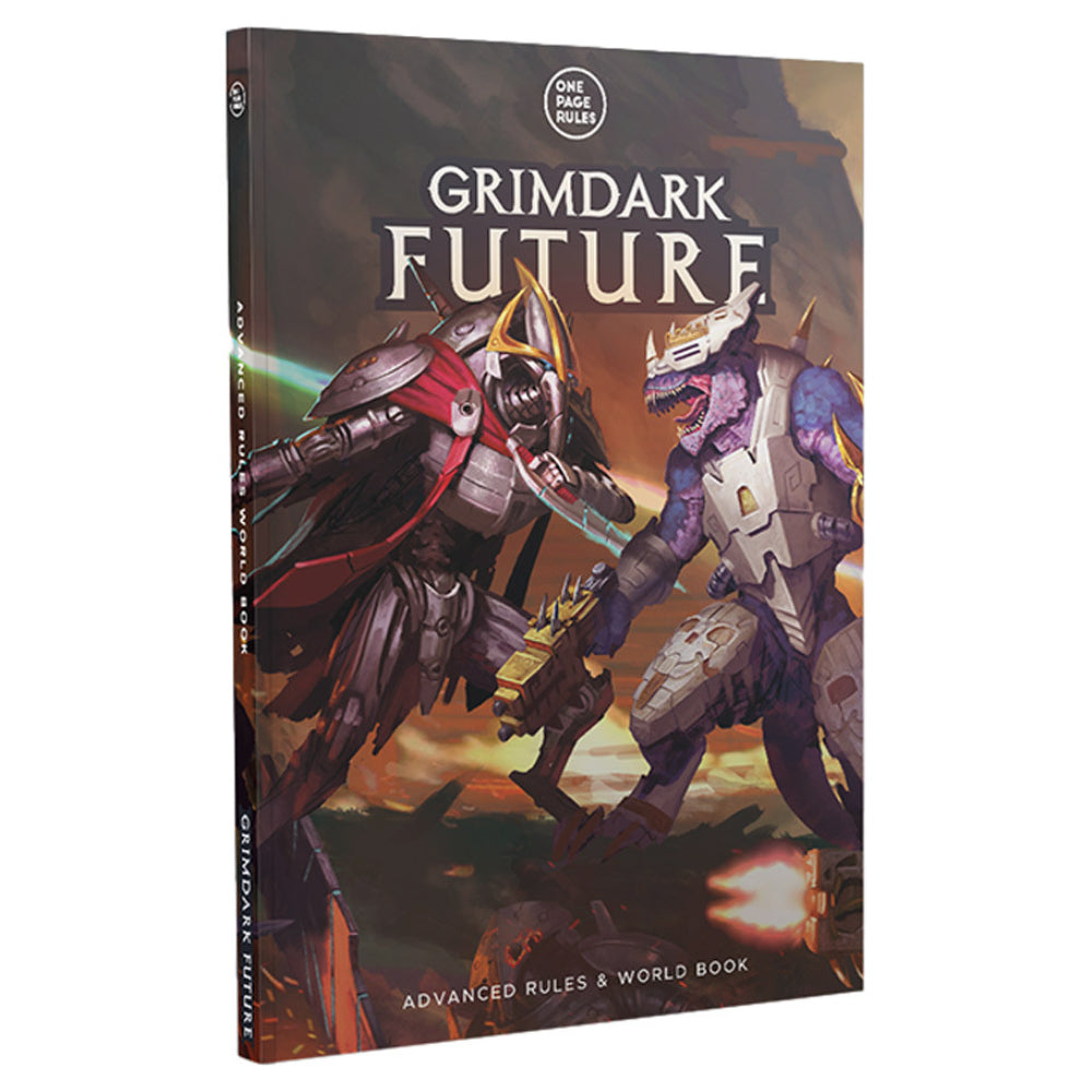 One Page Rules Grimdark Future Advanced Rules & World Book - Miniatures Games