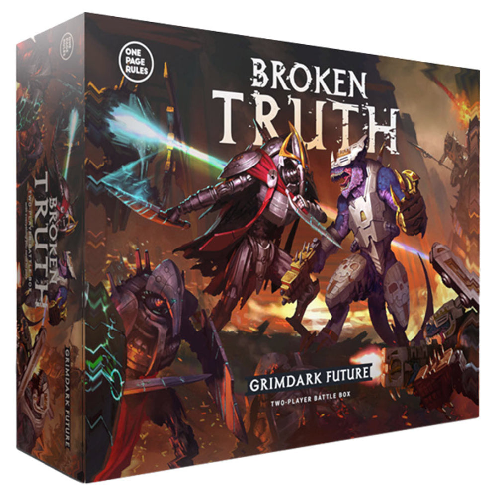One Page Rules Grimdark Future Broken Truth Two-Player Battle Box - Miniatures Games