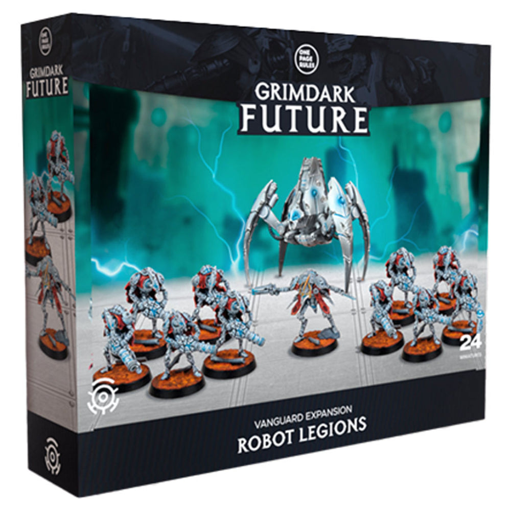 One Page Rules Grimdark Future Robot Legions Vanguard Expansion - Miniatures Games
