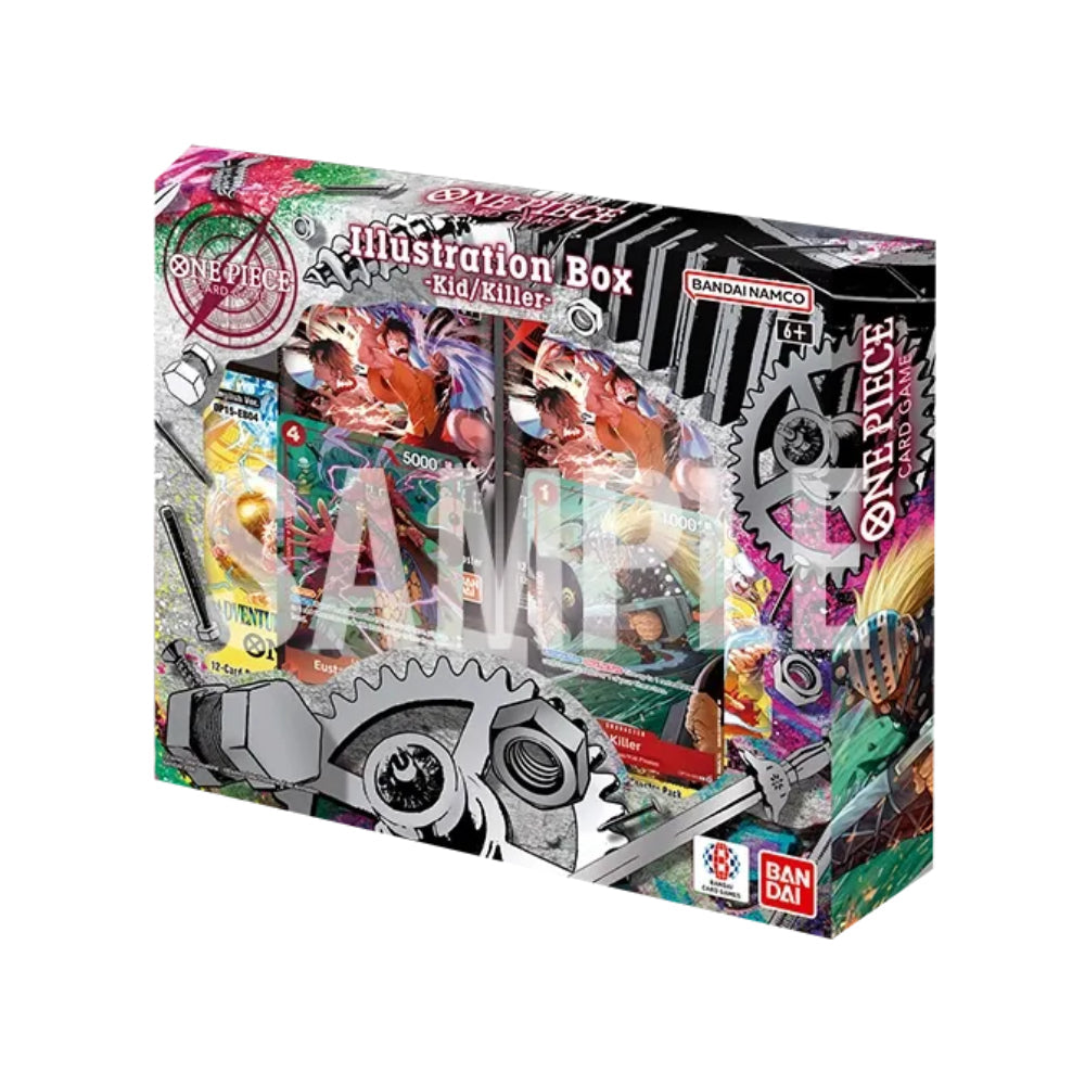 One Piece TCG: Kid/Killer Illustration Box (IB-08) - Card Games