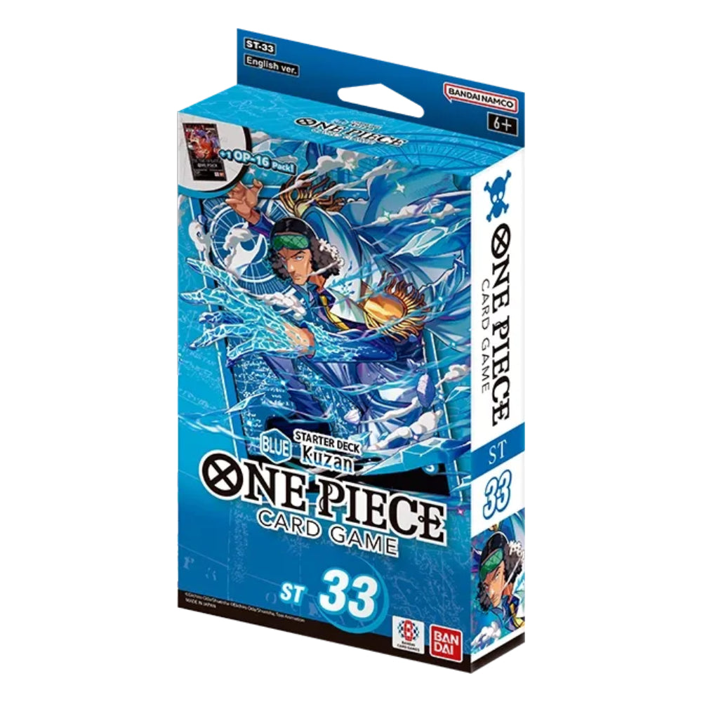 One Piece TCG: Kuzan Blue Starter Deck (ST-33) - Card Games