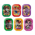 Six colorful oval-shaped plastic cases with vibrant one piece anime artwork for one piece tcg mini case volume 3 ts-03