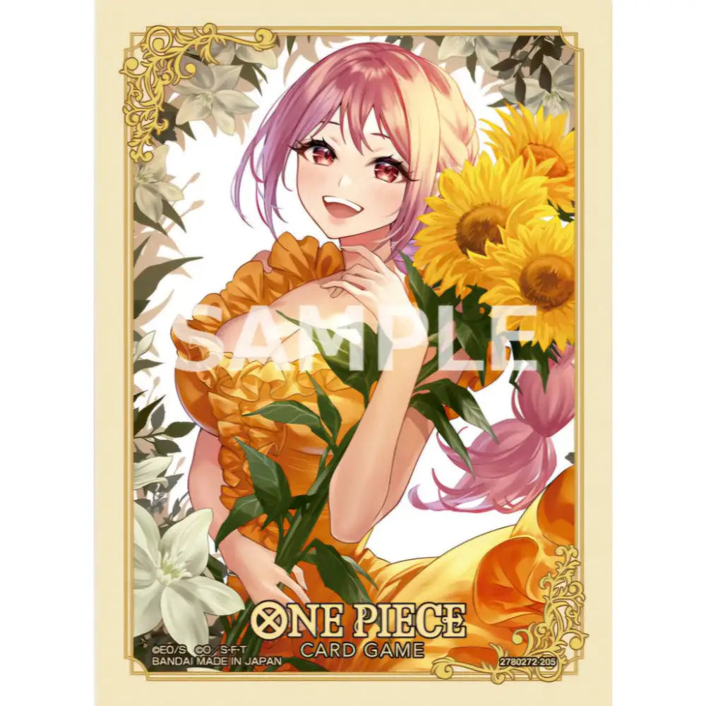 One Piece TCG: Official TCG + Store Sleeves Limited Editon V4 (70) - Rebecca - Sleeves