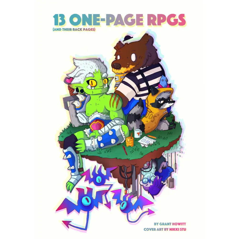 One Year of One-Page RPGs: Volume 1 IPR TTRPG RPG