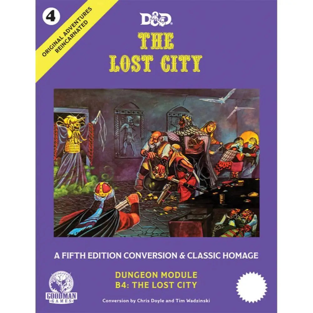 Original Adventures Reincarnated #4: The Lost City Dungeons & Dragons Goodman Games   