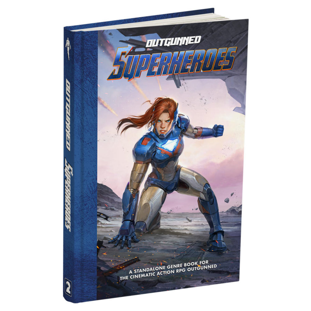 Outgunned RPG Superheroes Core Book - Roleplaying Games