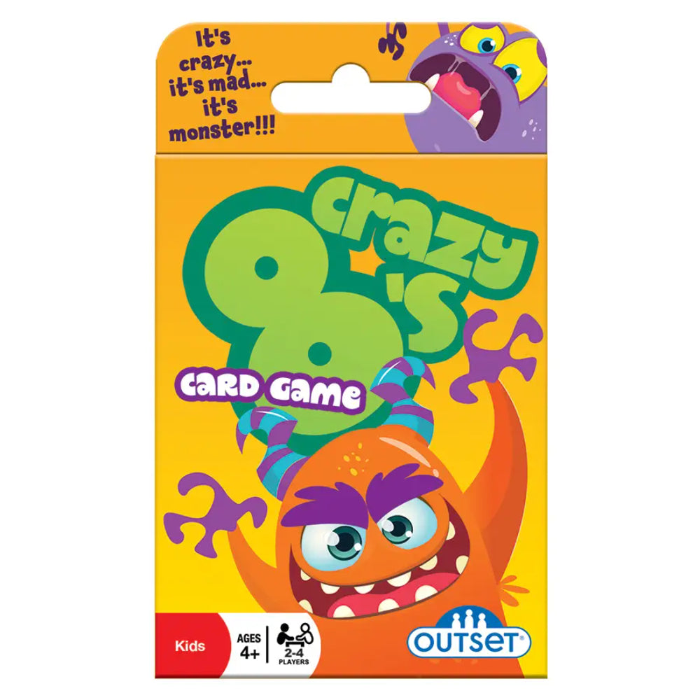 Outset Kids’ Card Games - Crazy 8’s - Board Games