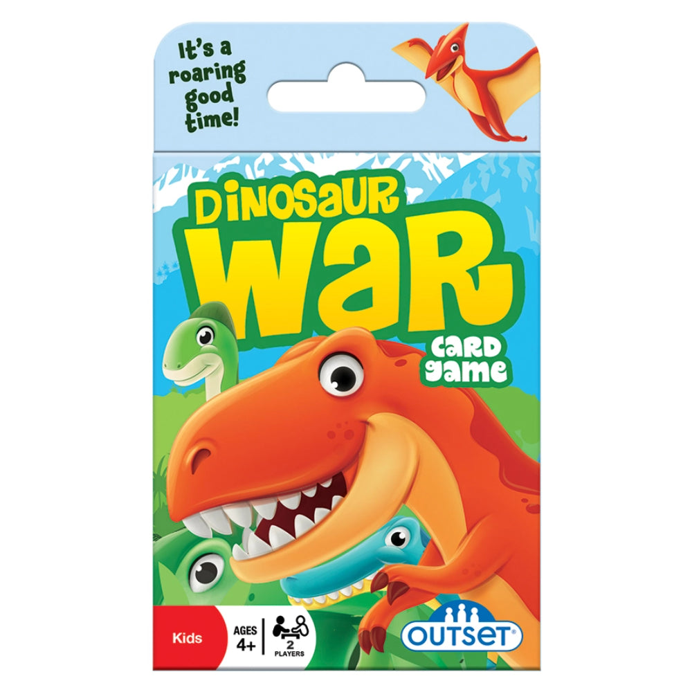 Outset Kids’ Card Games - Dinosaur War - Board Games