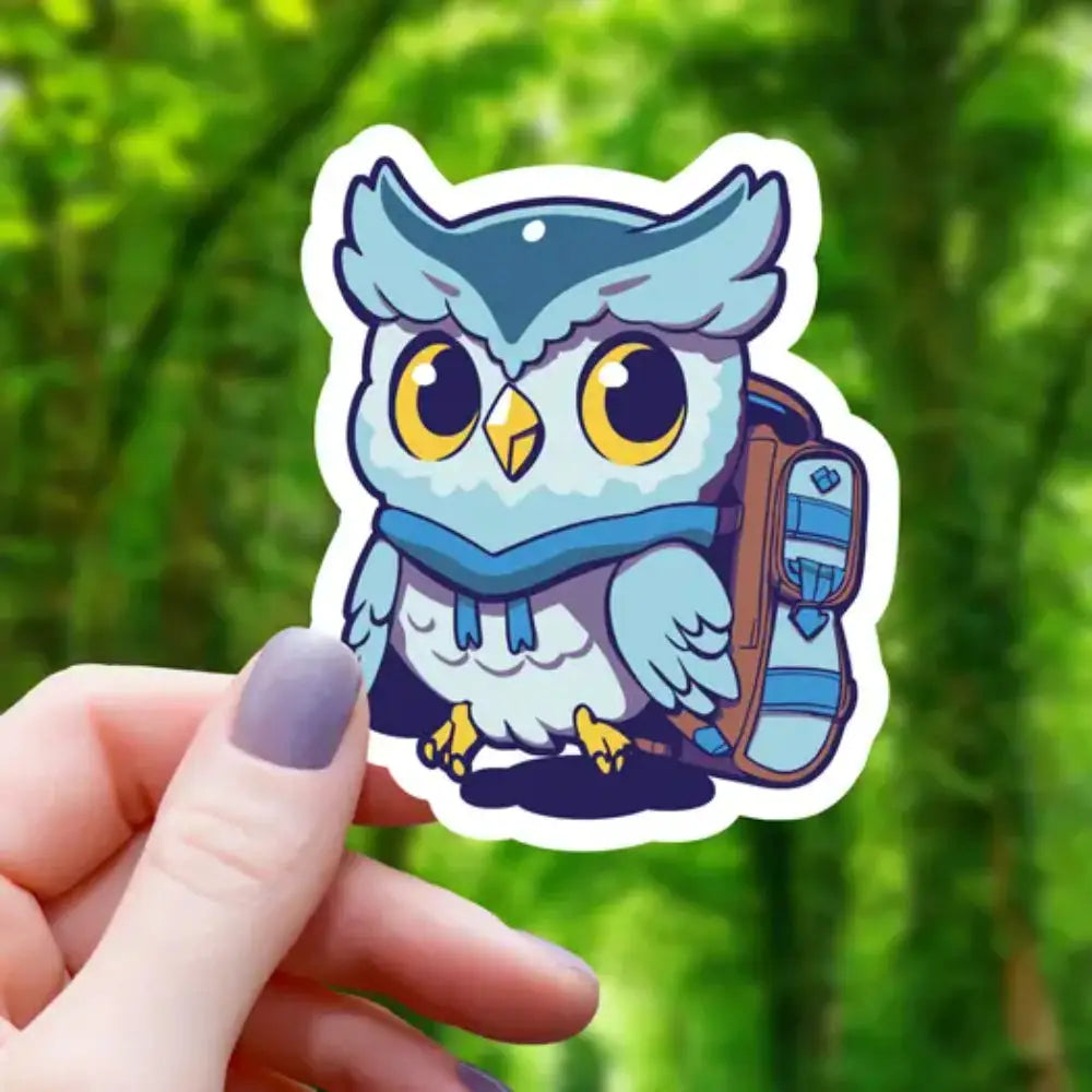 Owl Adventurer Sticker - Gifts