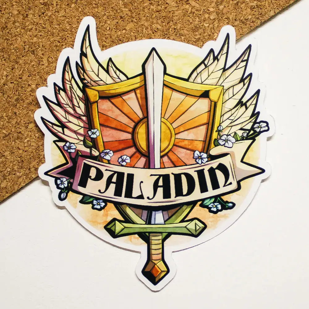 Paladin Class Sticker - Gifts