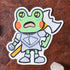Paladin Frog Sticker - Gifts