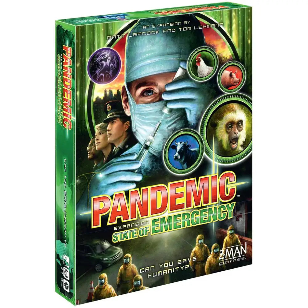 Pandemic State of Emergency Expansion Board Games Asmodee   