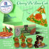 Pastry Pets Pin & Polyhedral (D&D) Dice Set (7) Cherry Pie Bear Cub - Dice & Dice Supplies
