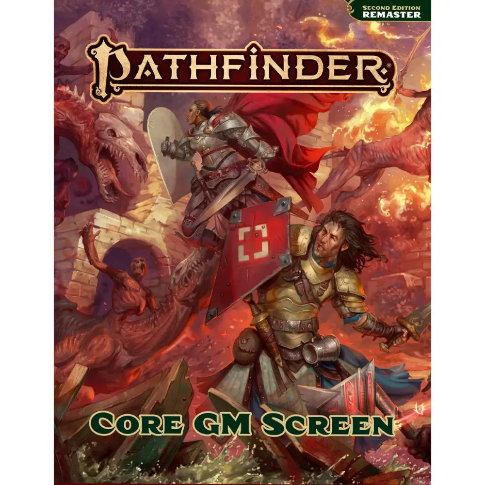 Pathfinder RPG 2E Remastered: Core GM Screen - Roleplaying Games