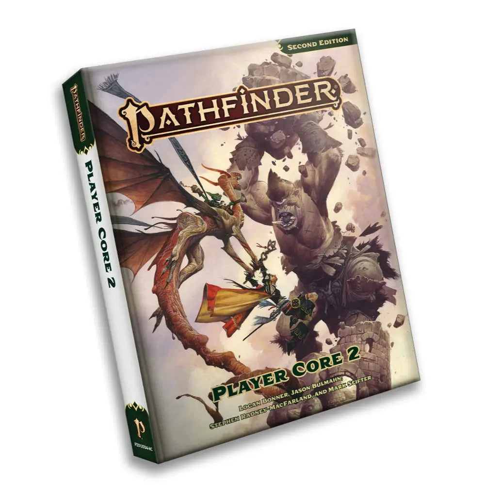 Pathfinder RPG 2E Remastered: Player Core 2 Rulebook (Hardcover) - Standard Edition - Roleplaying Games