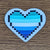 Pixel Heart Pride Stickers - Gay Men (MLM) - Gifts