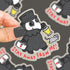 Plague Doctor Stay Away From Me Sticker - Gifts