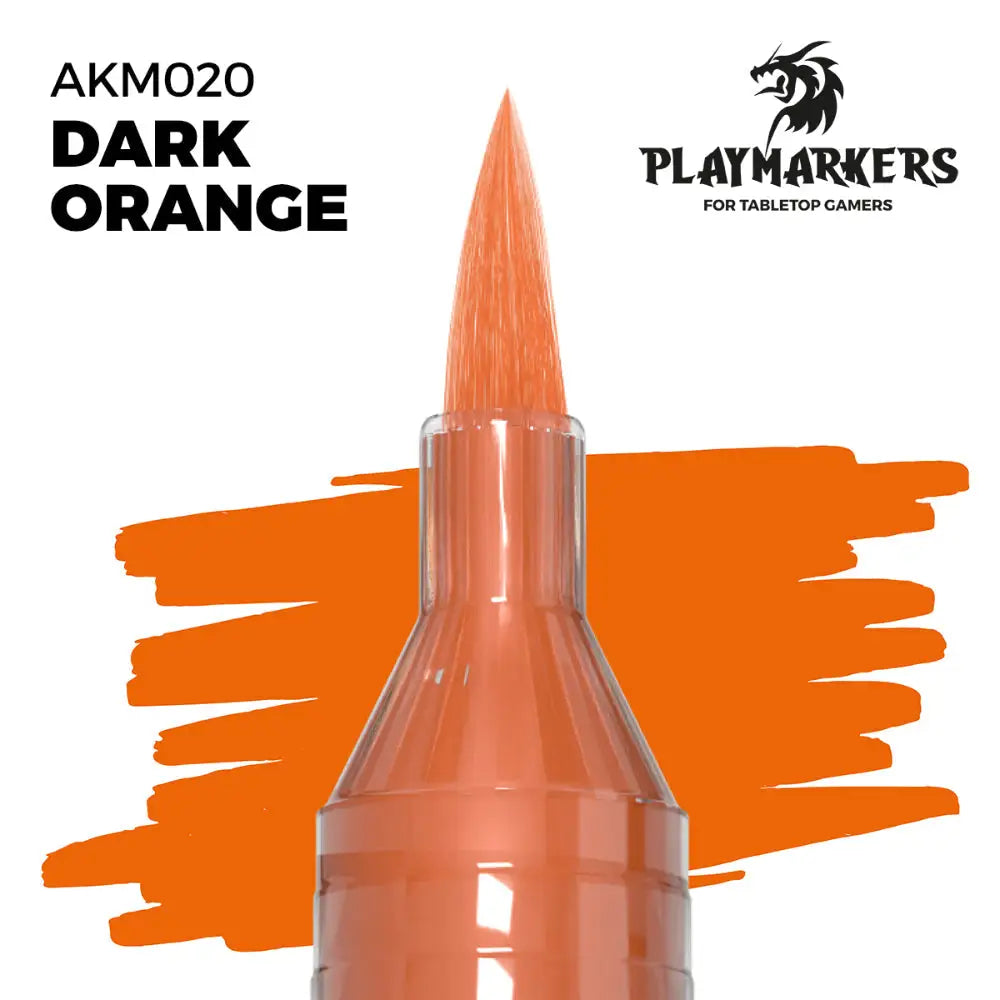 Playmarkers: Dark Orange Acrylic Gamers Paint - Paint & Tools