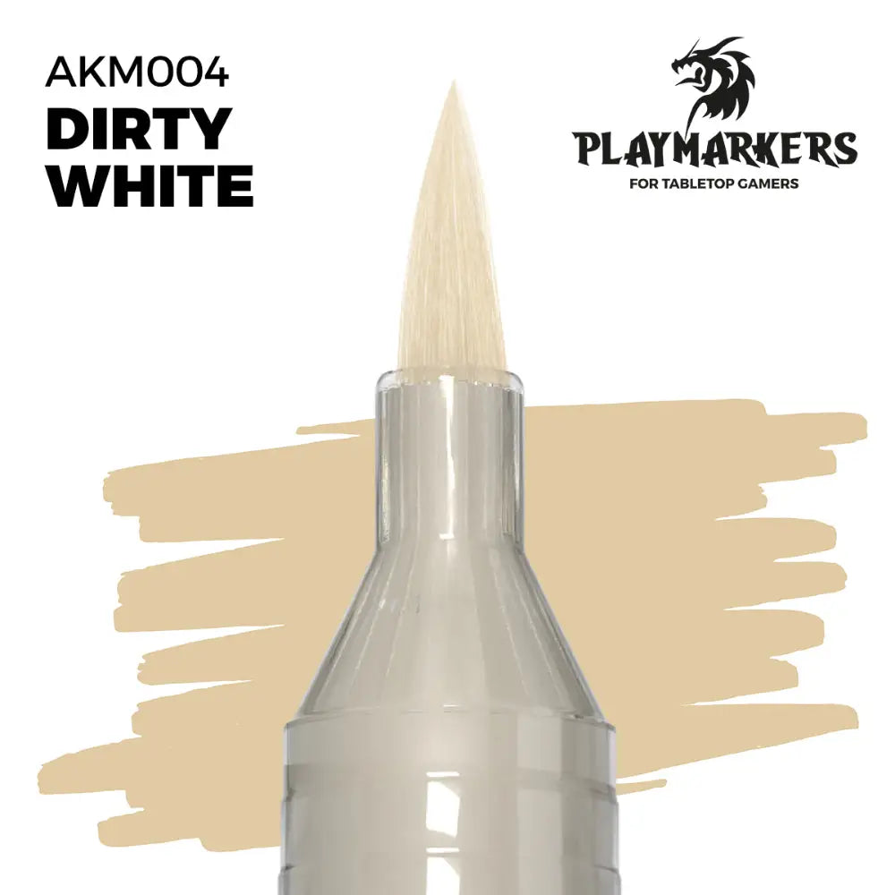Playmarkers: Dirty White Acrylic Gamers Paint - Paint & Tools