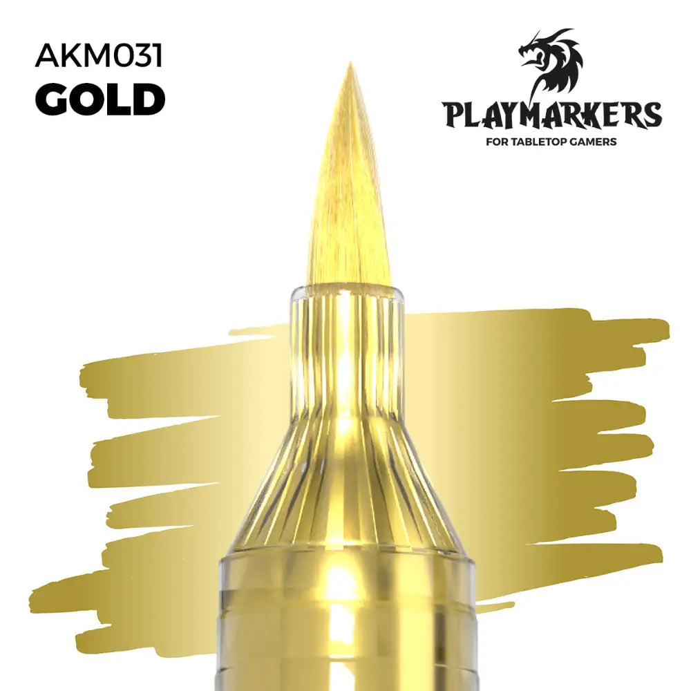 Playmarkers: Gold Acrylic Gamers Paint - Paint & Tools