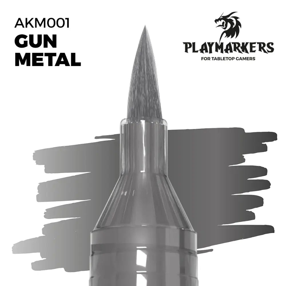 Playmarkers: Gun Metal Acrylic Gamers Paint - Paint & Tools
