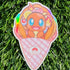 Poke Crepe Charmande Holographic Sticker - Gifts