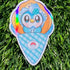 Poke Crepe Piplu Holographic Sticker - Gifts
