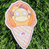 Poke Crepe Psyduc Holographic Sticker - Gifts