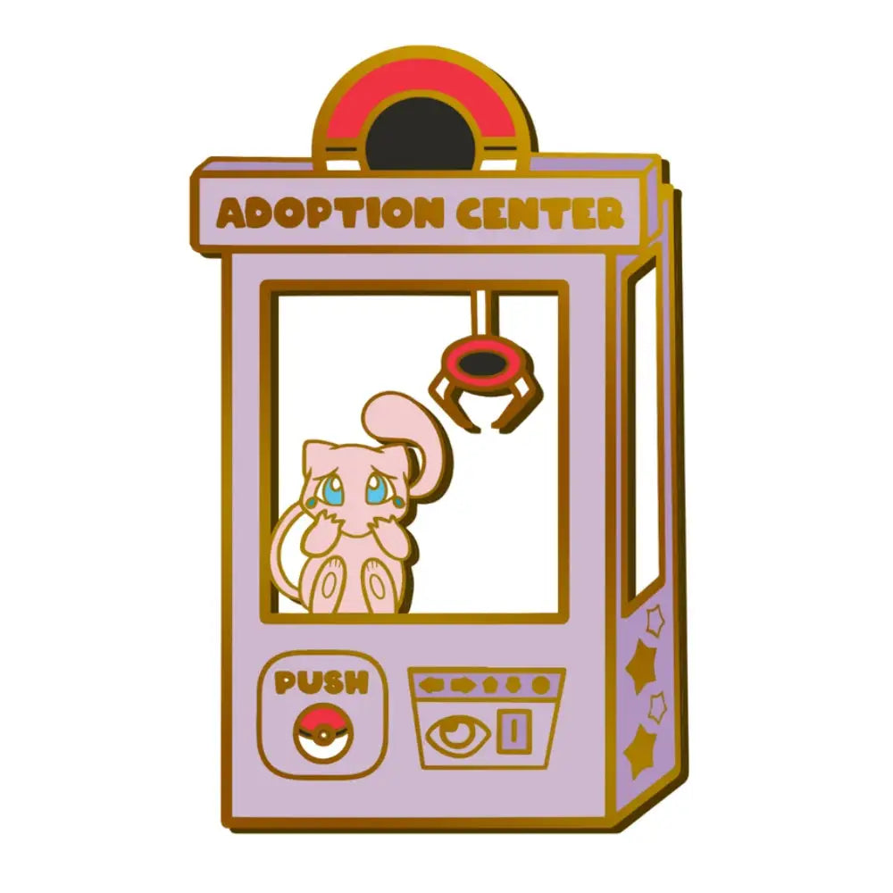 Pokemon Mew Adoption Center Enamel Pin - Gifts