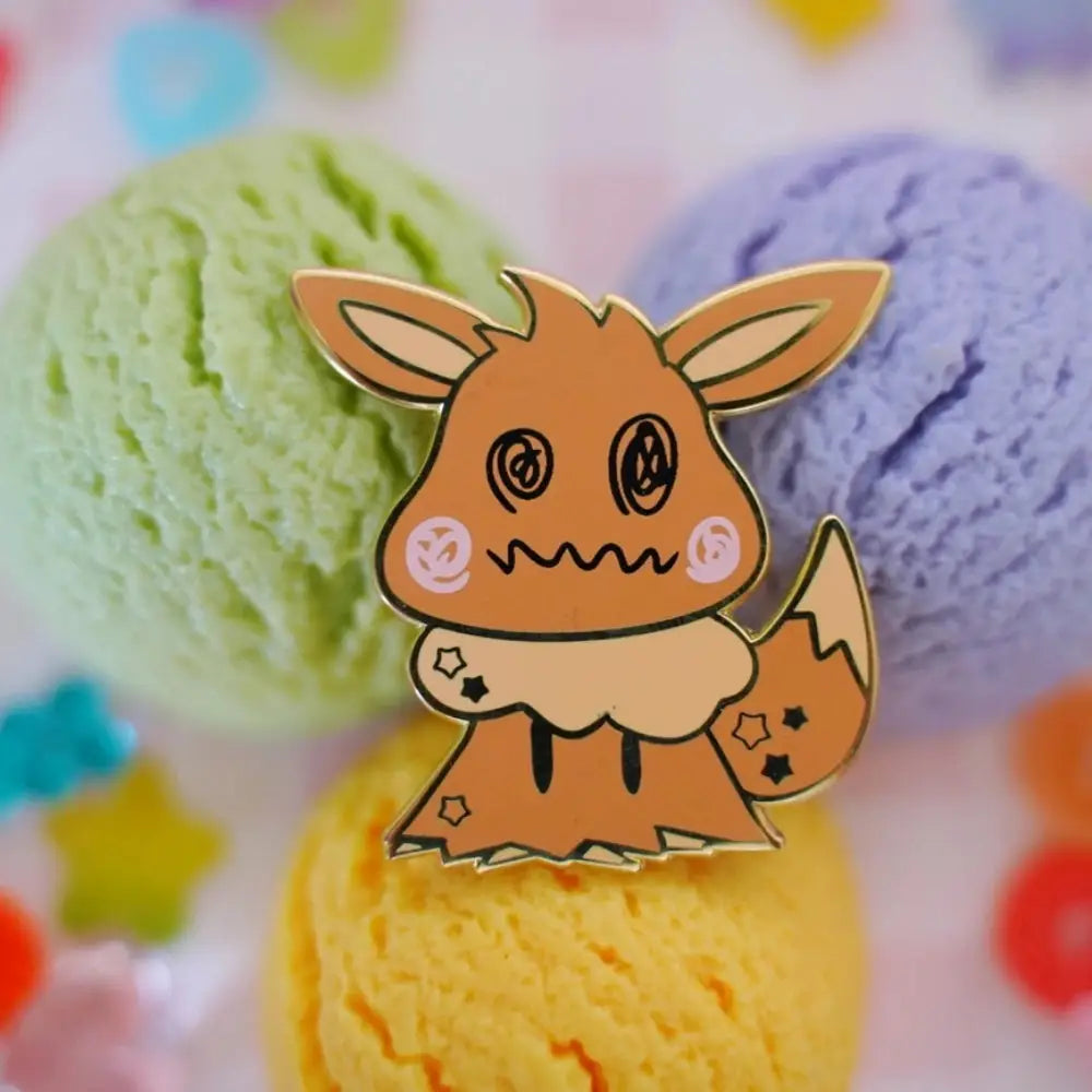 Pokemon Mimikyu Eevee Enamel Pin - Gifts