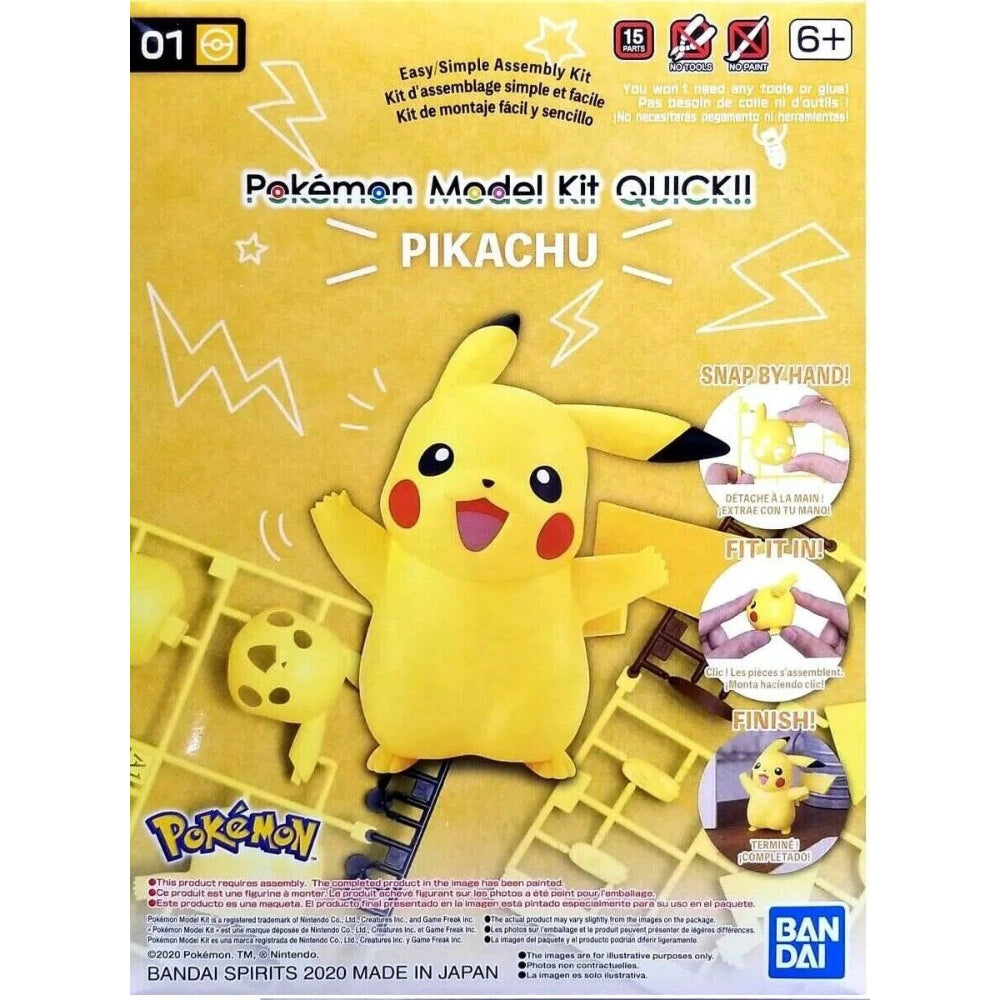 Pokémon: Model Kit Quick: Pikachu