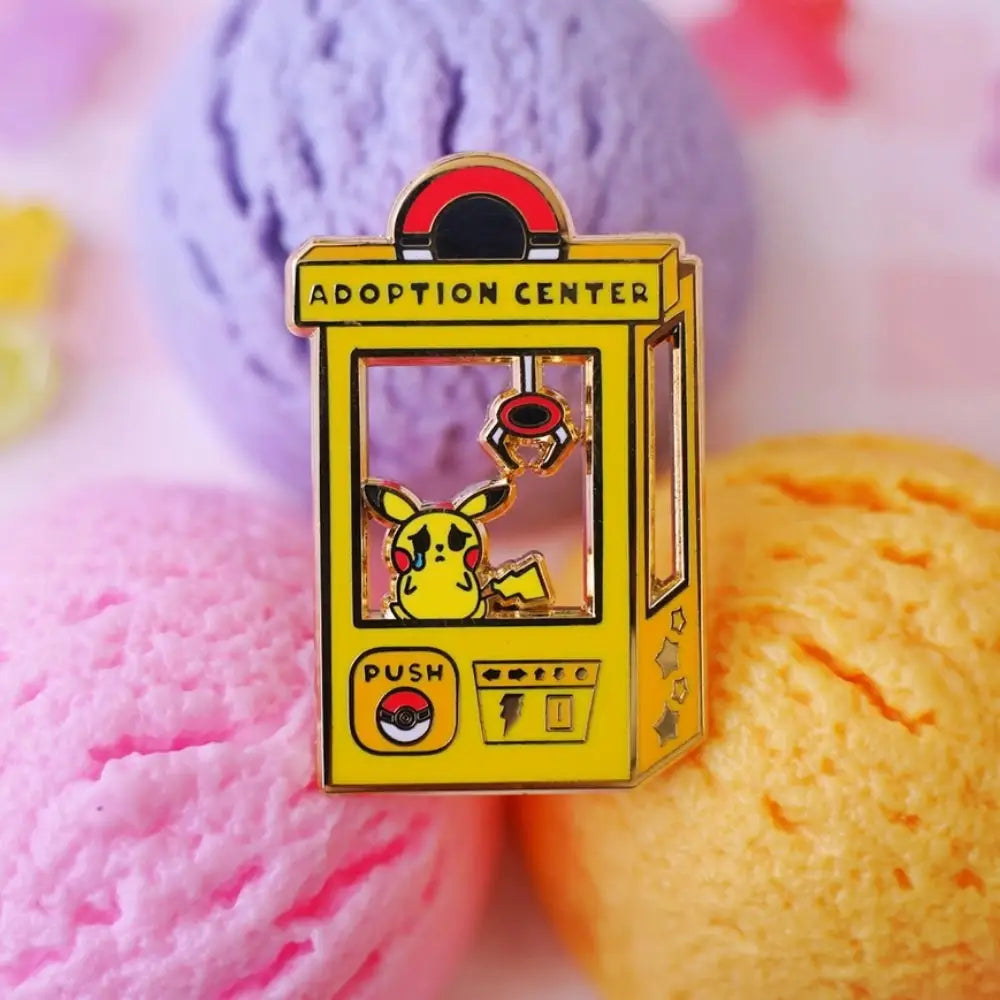 Pokemon Pikachu Adoption Center Enamel Pin Toys & Gifts Naytendo   