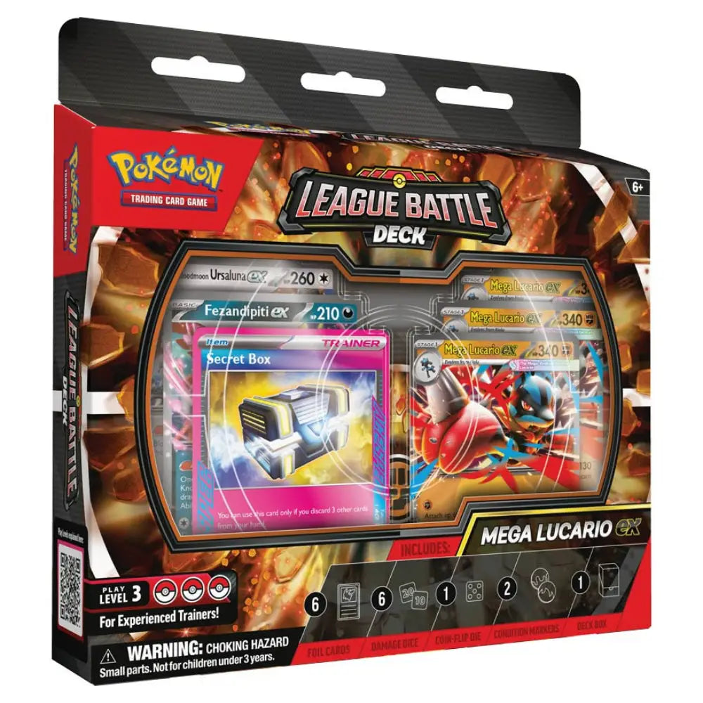 Pokemon TCG: Mega Lucario ex League Battle Deck - Card Games