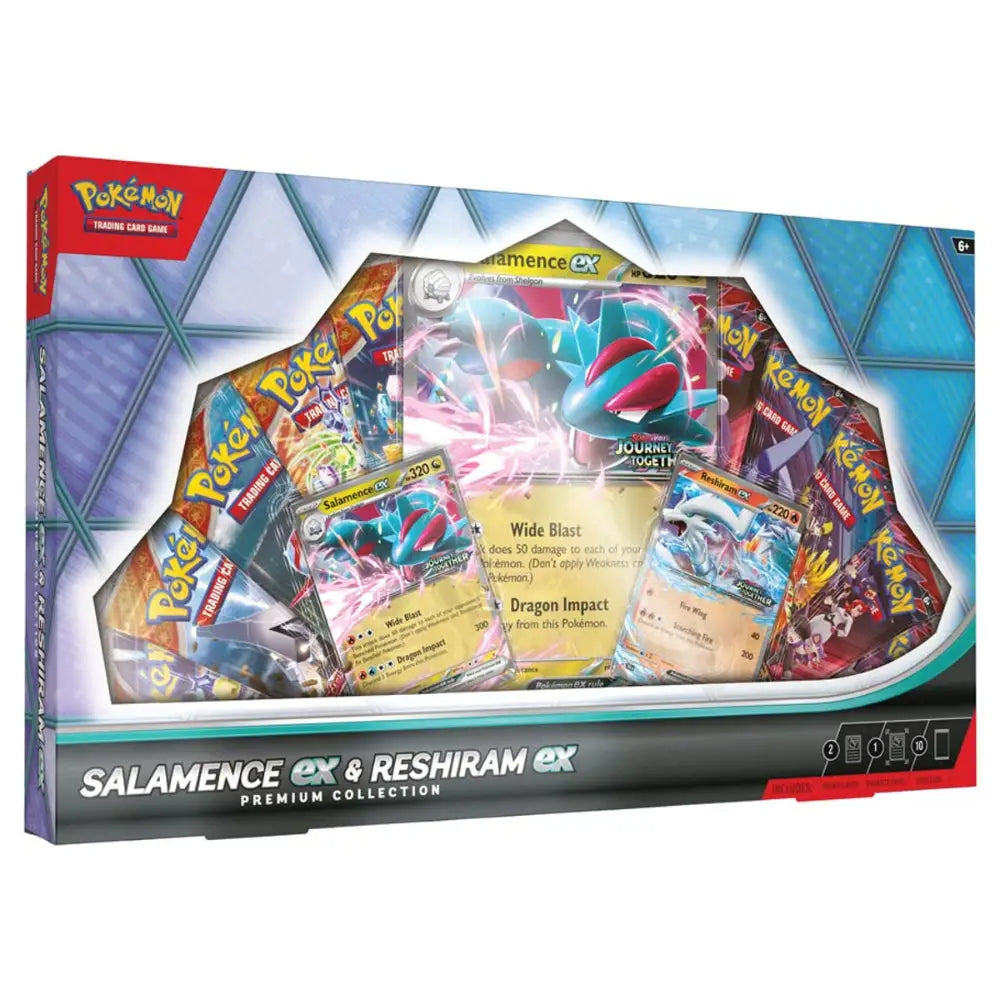 Pokemon TCG: Salamence ex and Reshiram ex Premium Collection - Pokemon