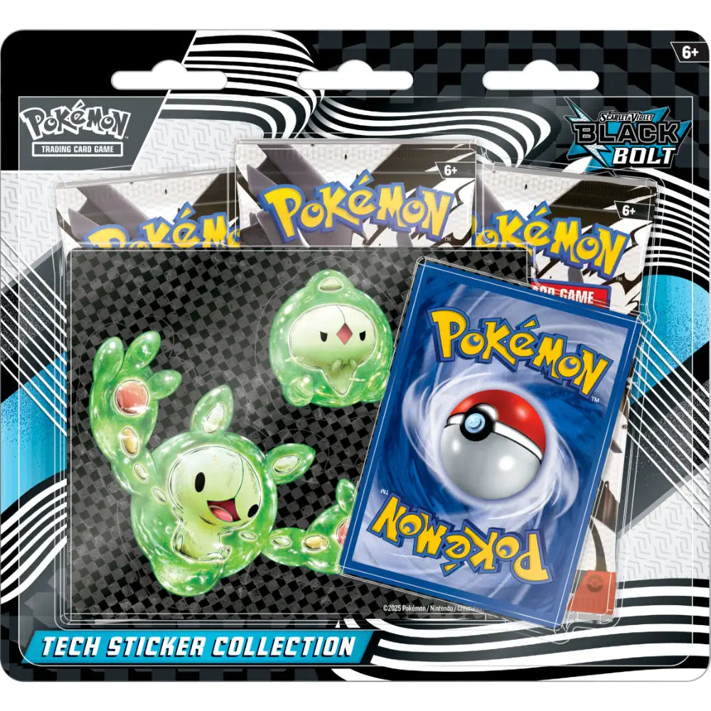 Pokemon TCG: Scarlet and Violet Black Bolt Tech Sticker Collection - Pokemon
